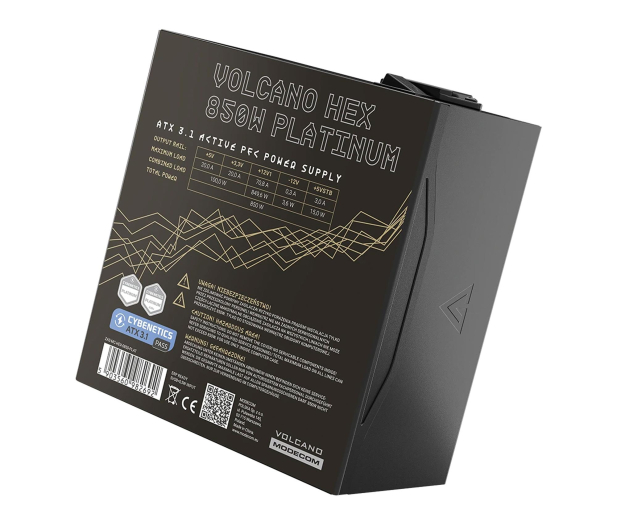 MODECOM Volcano Hex 850W Platinum ATX 3.1 - 1480651 - zdjęcie 5